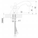 Современный  Для раковины Lemark Standard (LM2106C)