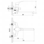 Современный  Для ванны и душа Lemark Omega (LM3110C)