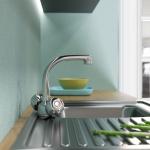 Современный  Для кухонной мойки MIXLINE ML0 2-031 высокий излив (522121)