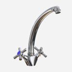 Современный  Для кухонной мойки MIXLINE ML0 9-032 высокий излив (522137)