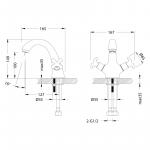 Современный  Для раковины Lemark Flora (LM0106C)