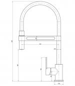 Современный  Для кухонной мойки Lemark Soul (LM6006C)