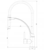 Современный  Для кухонной мойки Lemark Soul (LM6007C)