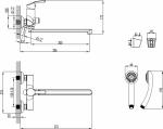 Современный  Для ванны и душа Lemark Plus Strike (LM1157C)