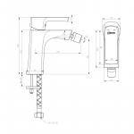 Современный  Для биде Lemark Ursus (LM7208BL)