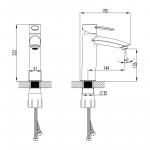 Современный  Для раковины Lemark Atlantiss (LM3237C)