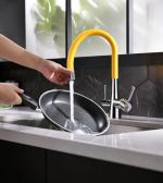 Современный  Для кухонной мойки Lemark Comfort с подключением к фильтру с питьевой водой (LM3075C-Yellow)