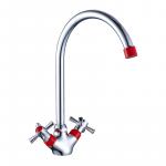 Современный  Для кухонной мойки DECOROOM DR51 (DR51028-Red)