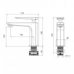 Современный  Для раковины Lemark Prizma (LM3906C)