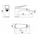 Современный  Для биде Lemark Bronx (LM3708GM)