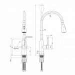Современный  Для кухонной мойки Lemark Expert LM5082S-Green
