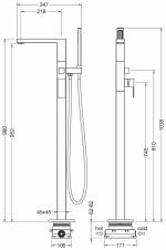 Hi-tech  Для ванны и душа Timo Saona 2210/00Y-CR