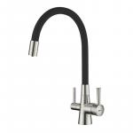 Современный  Для кухонной мойки Lemark Comfort LM3075BN-Black