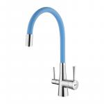 Современный  Для кухонной мойки Lemark Comfort LM3075C-SkyBlue