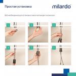 Современный  Для раковины-чаши Milardo Rora RORBL01M01