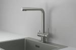 Современный   GRANULA Kitchen Space 7011, СТАЛЬ МАТОВАЯ