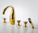   На борт ванны Bravat SWAN GOLD F54287 G