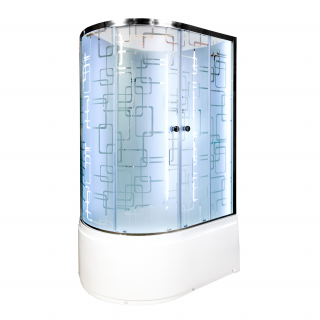   Dto Душевая кабина EM4511RN LED